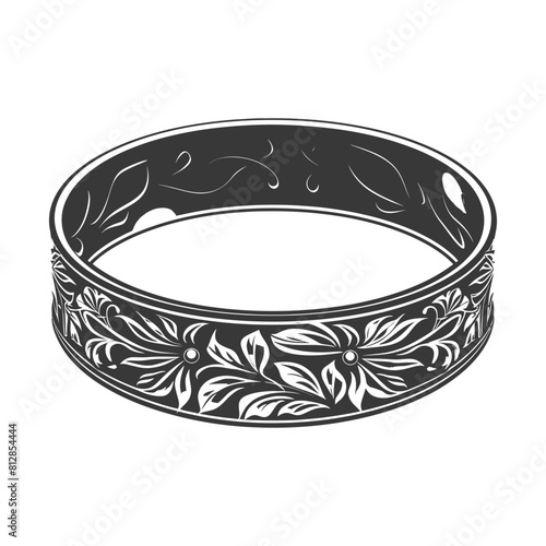 Silhouette jewelry bracelet accessories black color only