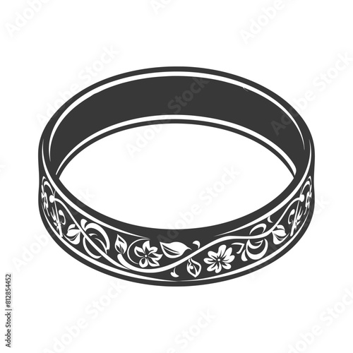 Silhouette jewelry bracelet accessories black color only