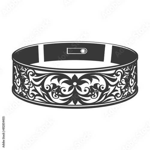 Silhouette jewelry bracelet accessories black color only