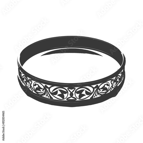 Silhouette jewelry bracelet accessories black color only