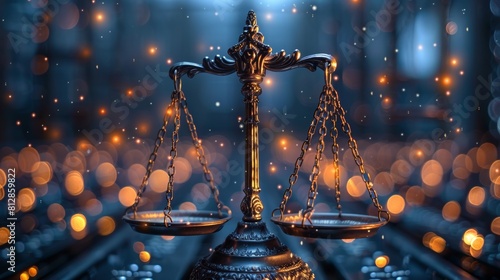 Digital Justice System: Legal Balance in Neon Database Environment