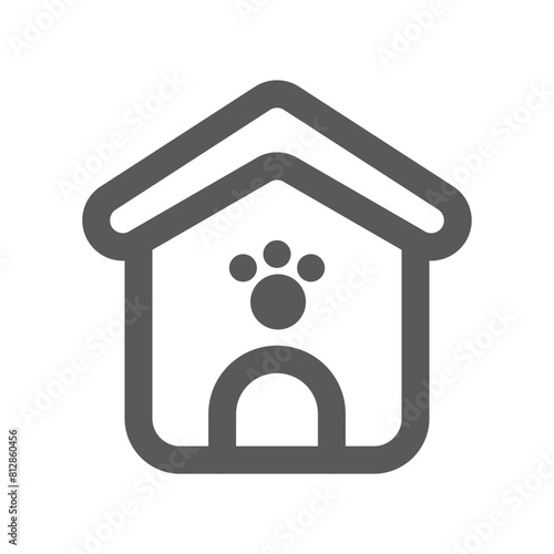 pet shop line icon