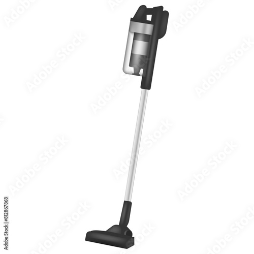 Cordless handheld vacuum cleaner. Vector illustration.