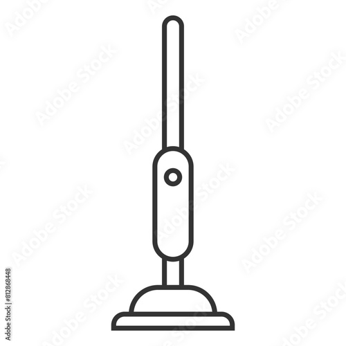 Cordless handheld vacuum cleaner icon. Vector illustration.