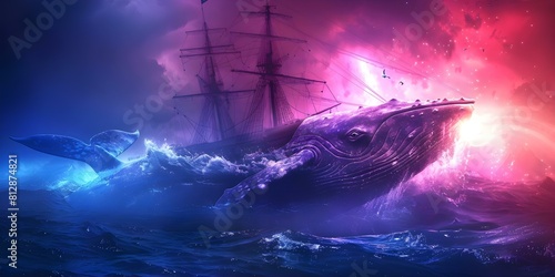 The Salvation of Jonah in the Belly of a Whale Demonstrates God's Sovereignty Over the Sea. Concept Biblical Interpretation, Salvation of Jonah, God's Sovereignty, Biblical Themes, The Sea