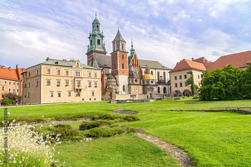 Amazing Medieval Wawel Castle in Krakow, Poland Amazing Medieval Wawel Castle in Krakow, Poland