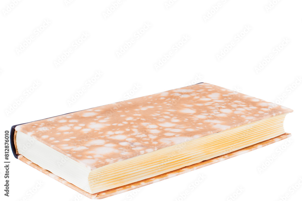 Binding book with watercolor paper and leather Binding book with watercolor paper and leather