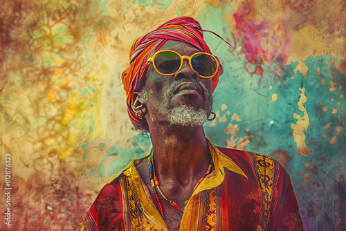 portrait of a person in vitage style