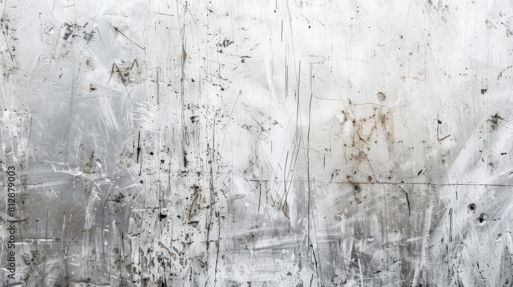 Scratches and stains on the metal surface. Scratches and stains on the metal surface.