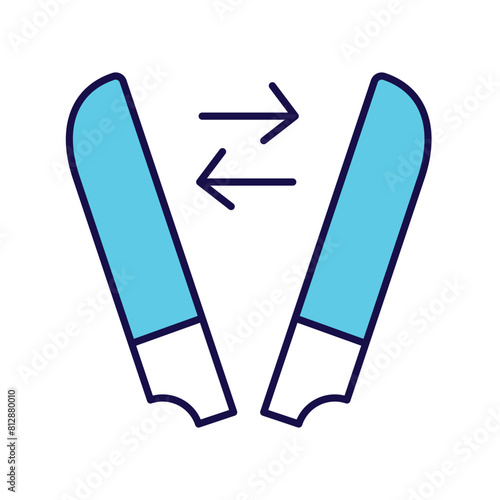 payload  with white background vector stock illustration