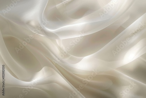 Tan backdrop with ethereal white smoke swirling. Abstract haze concept
