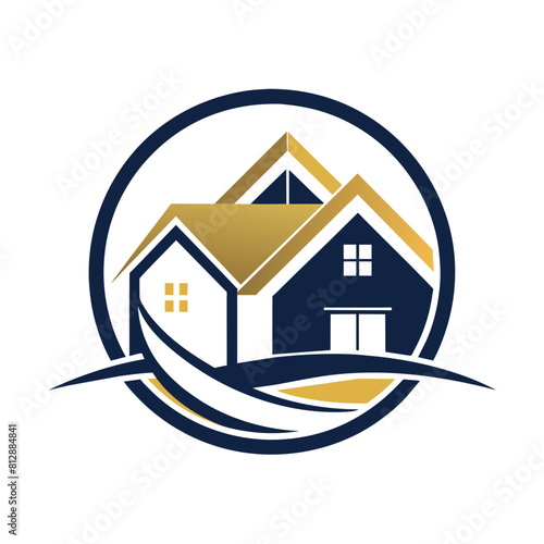 A sleek and professional logo design for a real estate agent, embodying trust and expertise, Create a sleek and sophisticated logo for a legal consulting service
