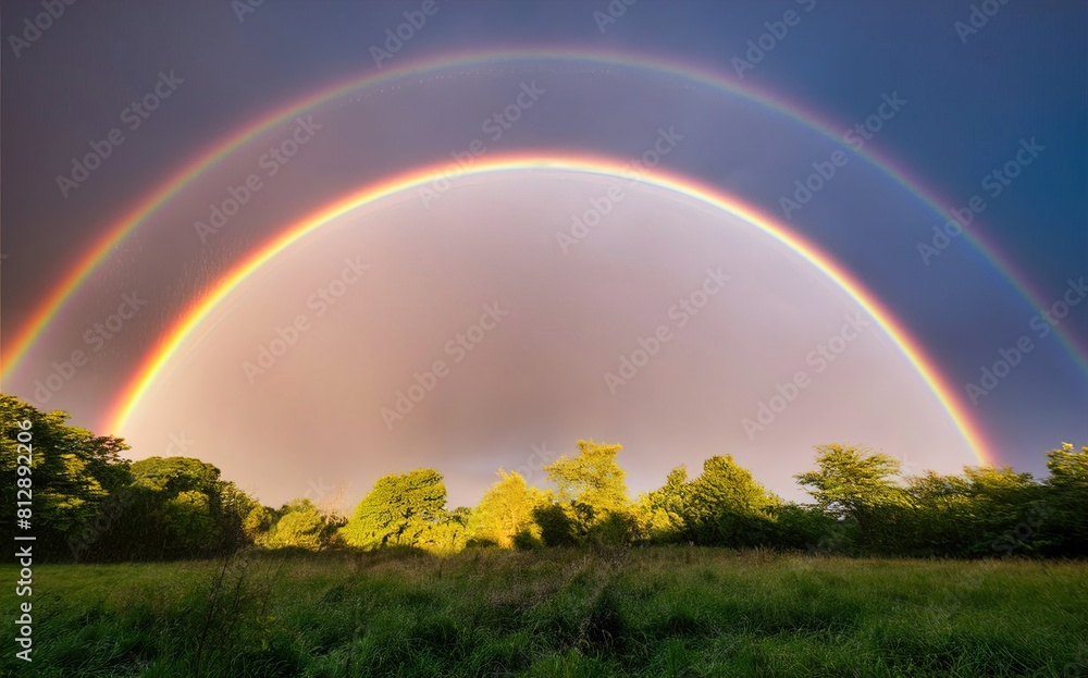 Naklejka premium Rainbow