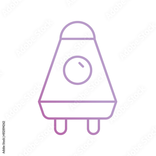 space capsule  with white background vector stock illustration