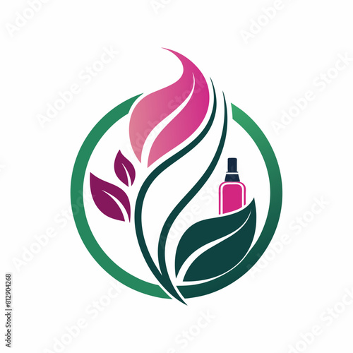  A logo for beauty products vector artwork illustration 