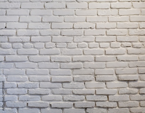 Wallpaper Mural white painted old brick wall panoramic background Torontodigital.ca