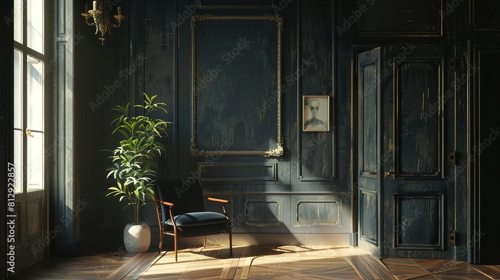 Interior background 3d render, Living room interior Interior background 3d render, Living room interior