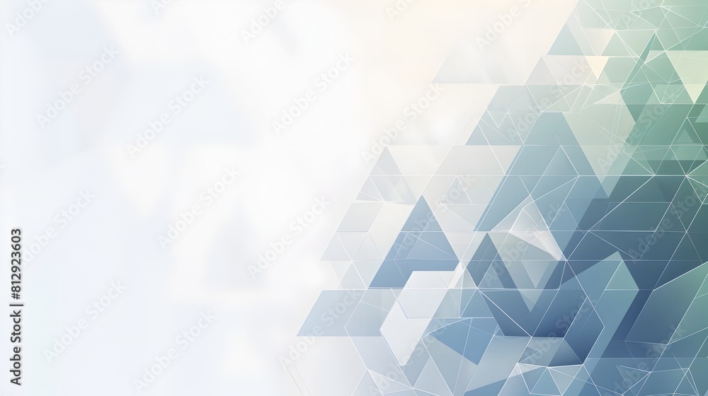 Overlapping Geometric Shapes in Gradient of Blues Greens and Grays Abstract Background with Minimalist Low Poly Aesthetic Overlapping Geometric Shapes in Gradient of Blues Greens and Grays Abstract Background with Minimalist Low Poly Aesthetic