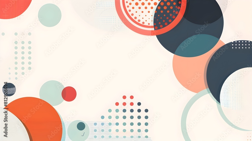 Circle Triangle Square Composition Abstract Geometric Design with Copyspace for Branding or Marketing Materials Circle Triangle Square Composition Abstract Geometric Design with Copyspace for Branding or Marketing Materials