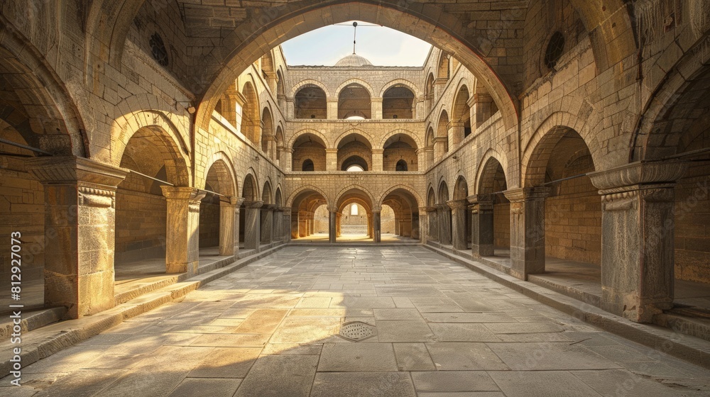 The Sultan Han Caravanserai in Kayseri Turkey a splendid example of Seljuk architectural prowess this caravanserai served as a secure stopover for Sil