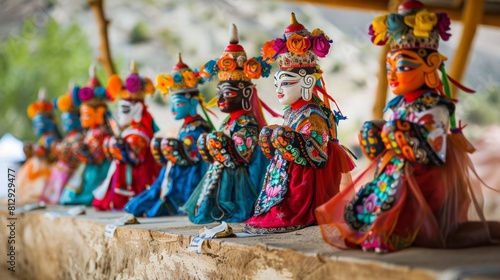 The Ladakh Festival in Leh India showcasing the regions rich Buddhist heritage with colorful mask dances traditional music handicrafts and sporting ev