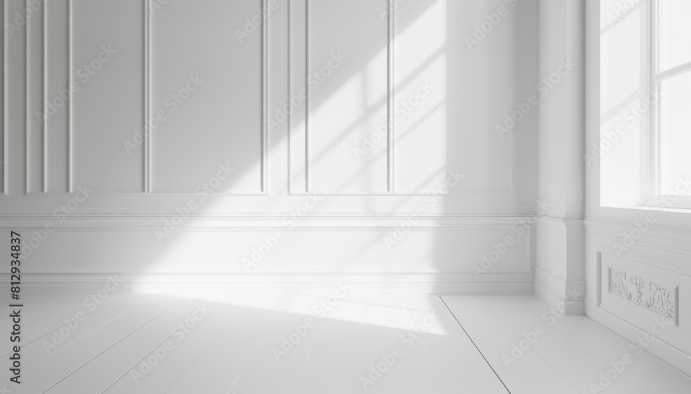 Obraz premium empty room with window