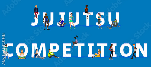 People on "Jujutsu Competition" for Web, Mobile App