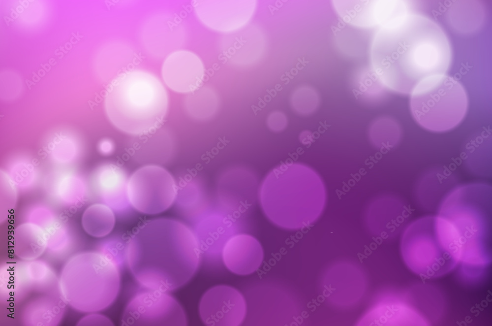 Abstract background with bokeh, Pink banner Abstract background with bokeh, Pink banner
