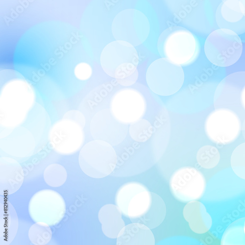 abstract blue background with bokeh