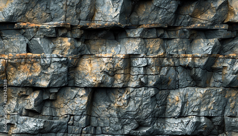 Craft a digital artwork of a rugged cliff face towering above Craft a digital artwork of a rugged cliff face towering above