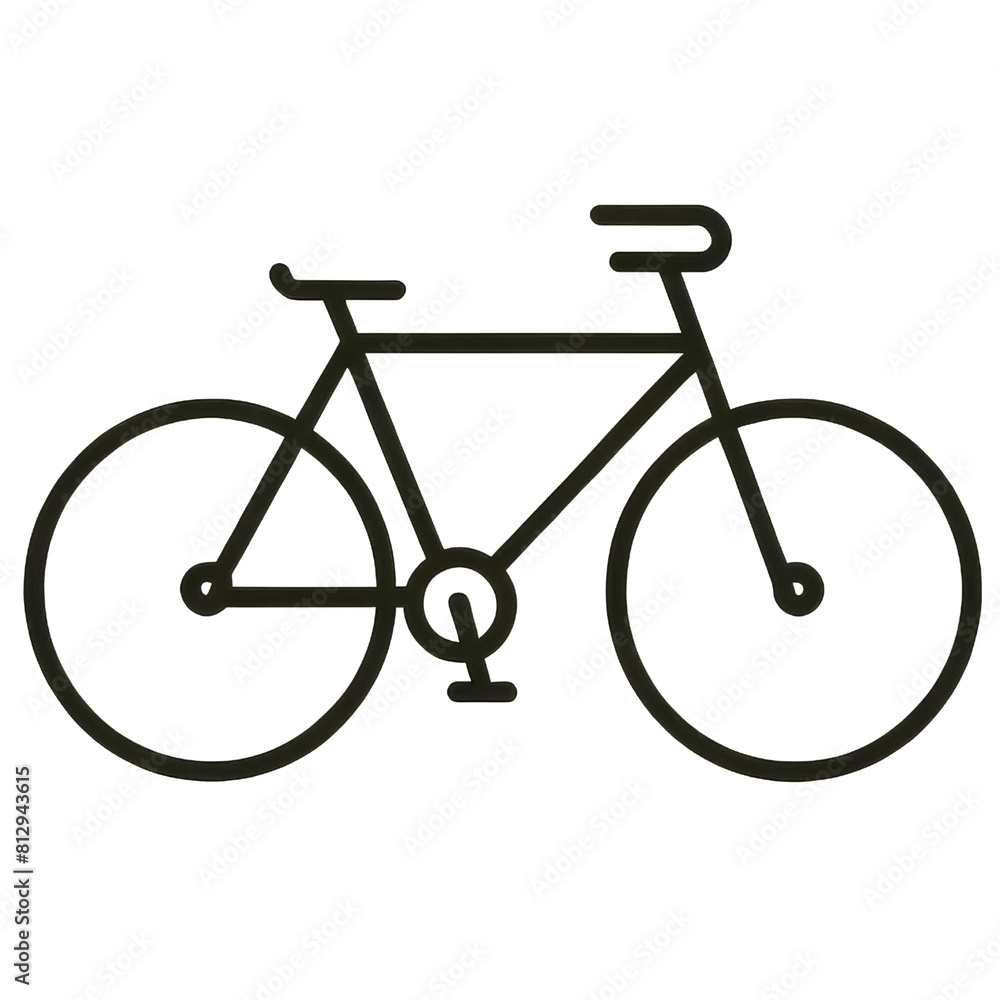 Minimalist Bicycle Outline Illustration
Minimalist Bicycle Outline Illustration