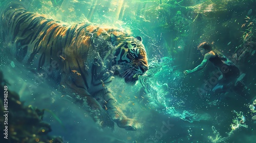 Futuristic Technology  Orzo  Tiger  GammaRay Burst  Mermaid