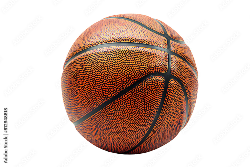 Obraz premium Basketball on transparent background