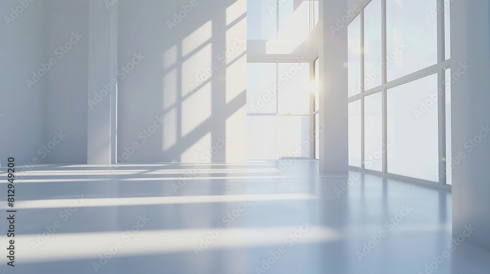 The layout of the frame is 3x4 30x40 Layout with one white frame Clean modern minimalistic bright Portrait Vertical : Generative AI