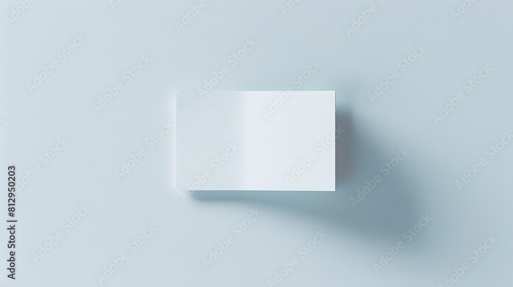 White ticket isolated with paper texture for mockups : Generative AI White ticket isolated with paper texture for mockups : Generative AI