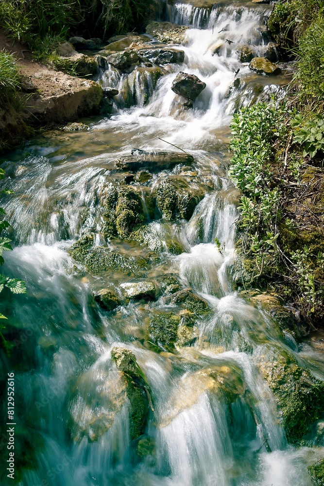 small torrent in a long-term shot