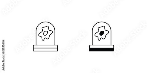tektite  with white background vector stock illustration