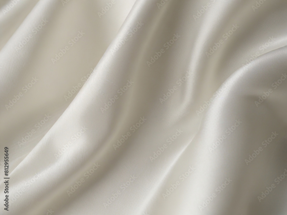luxurious white silk fabric with elegant folds luxurious white silk fabric with elegant folds