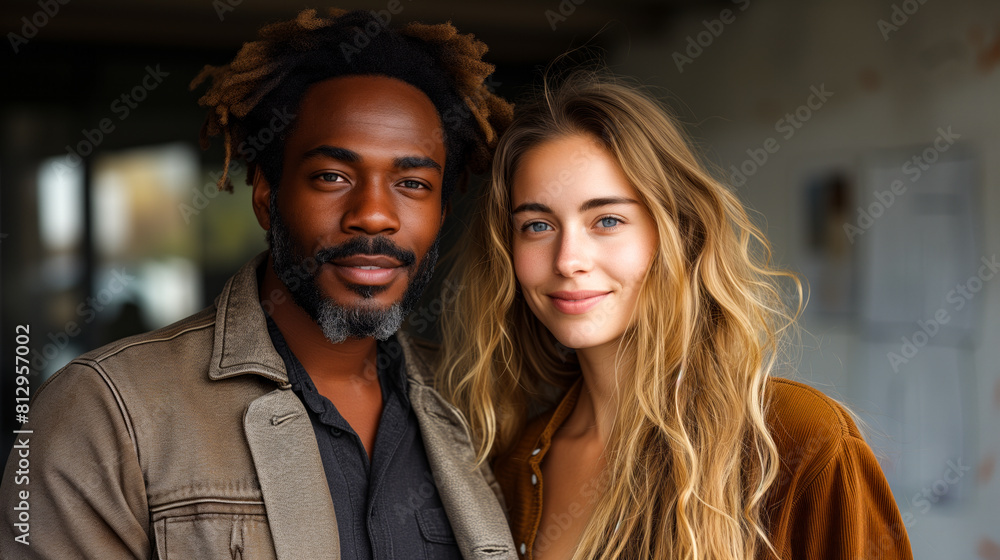 a photo of a man and a woman a photo of a man and a woman