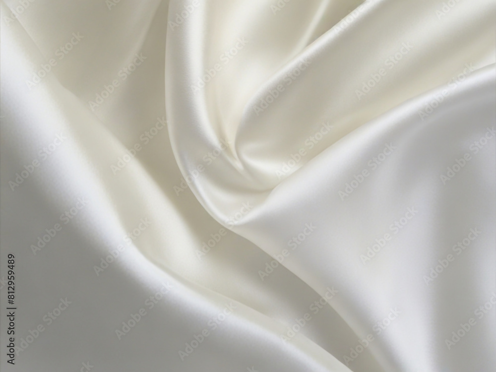 luxurious white silk fabric with elegant folds luxurious white silk fabric with elegant folds