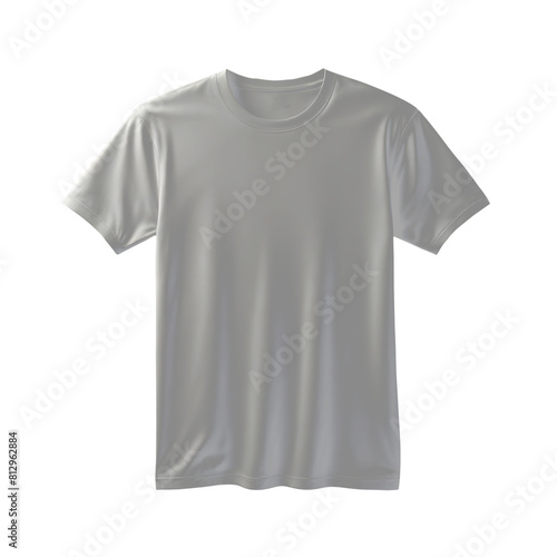 T-shirt Png.T-shirt mockup. White blank t-shirt front and back views. 