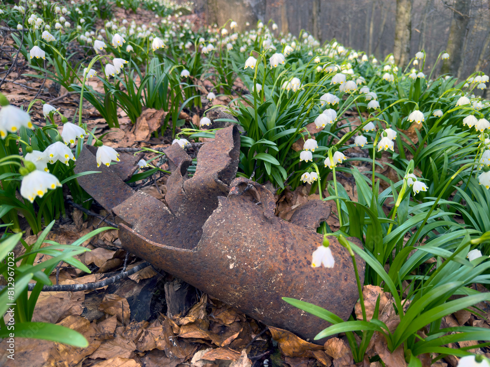 A World War II shell fragment