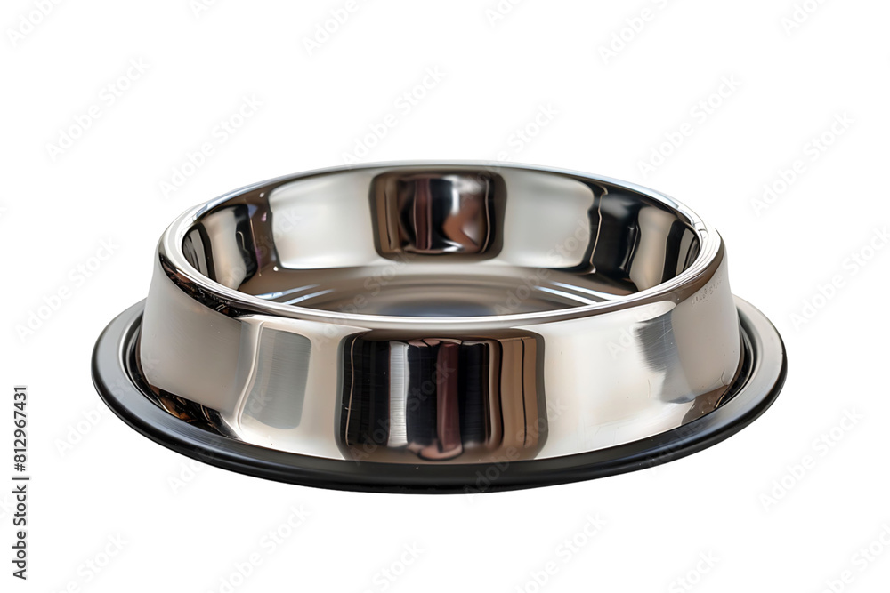 Pet food bowl on transparent background Pet food bowl on transparent background