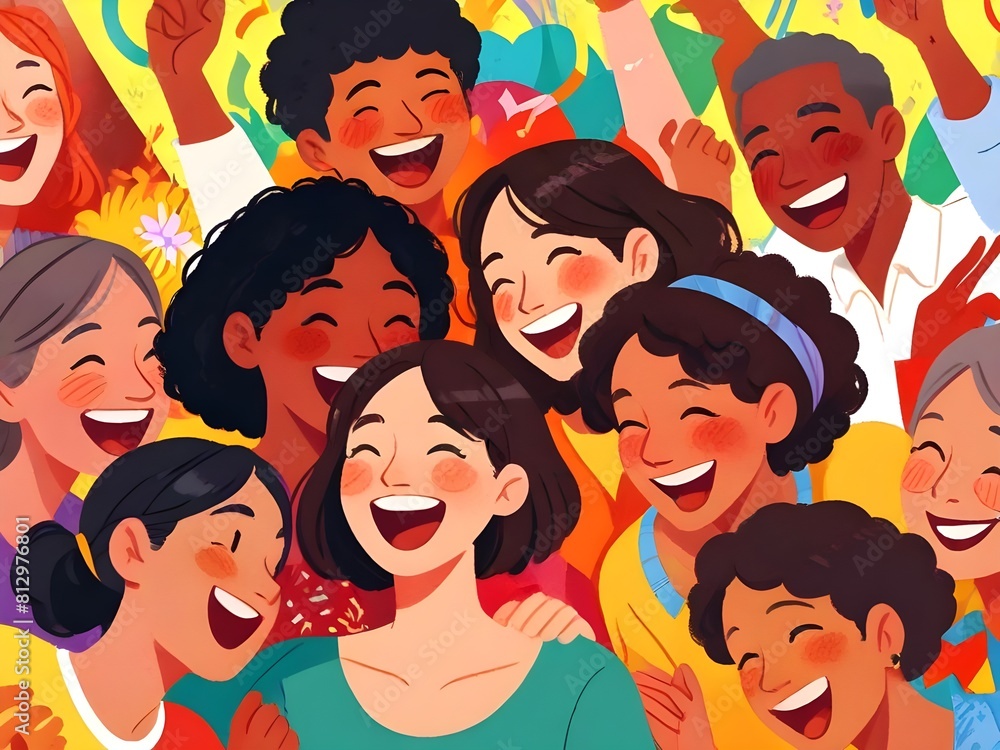 the happy world share with different humans beautiful smile the happy world share with different humans beautiful smile