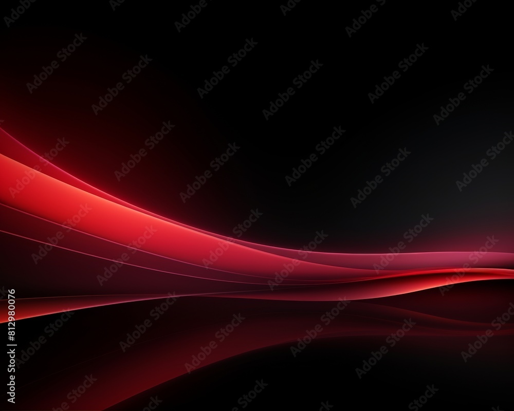 Red and black abstract background
