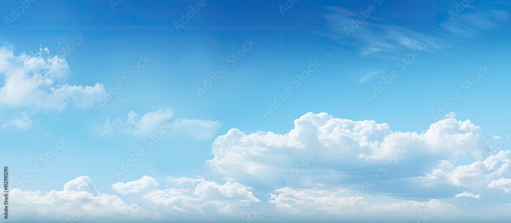 The clear blue sky with no clouds provides a perfect backdrop for a copy space image The clear blue sky with no clouds provides a perfect backdrop for a copy space image
