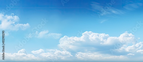 The clear blue sky with no clouds provides a perfect backdrop for a copy space image