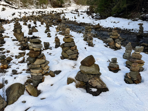 stone structures land art
