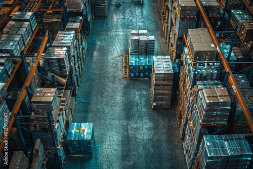 Medical Supply Chain Management: A photograph illustrating the supply chain management of medical products, from manufacturing to distribution