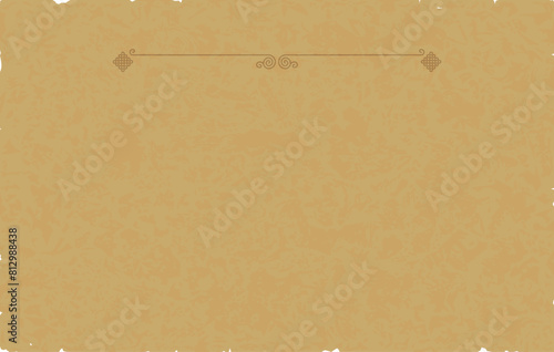Parchment with Celtic Header - Braided Celtic Knot